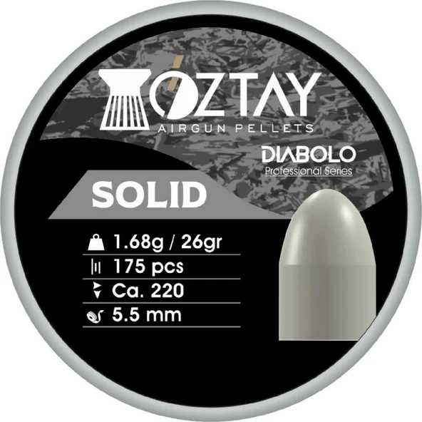 Öztay Solid 5,5 mm Havalı Pellet