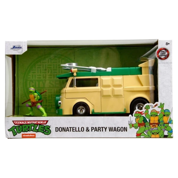 Jada 1:24 Donatello & Tmnt Party Wagon