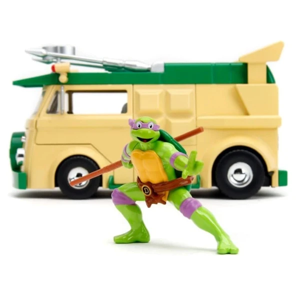 Jada 1:24 Donatello & Tmnt Party Wagon - 3