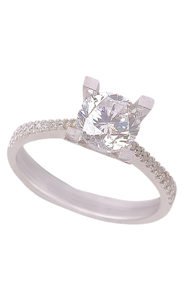 Cigold Taşlı Yüzük 14 Ayar Altın 3.16 Gr OA-C11501039168 - Resim 4