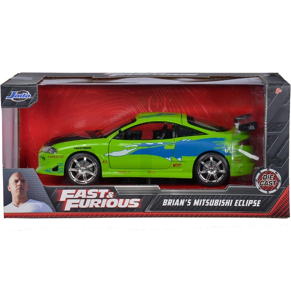 Jada 1:24 Fast & Furious Brian's 1995 Mitsubishi Eclipse - 5