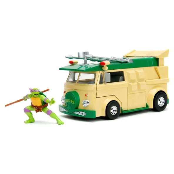 Jada 1:24 Donatello & Tmnt Party Wagon - 2