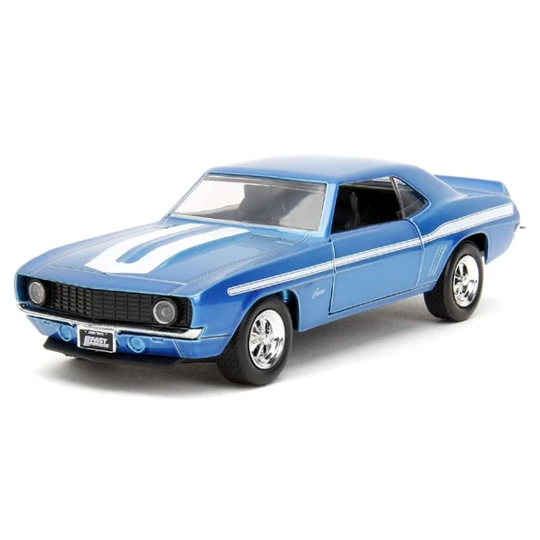 Jada 1:32 Fast & Furious Legacy Series Twin Pack W2/0 Dom's 1968 Dodge Charger & 1969 Chevrolet Cama - 4
