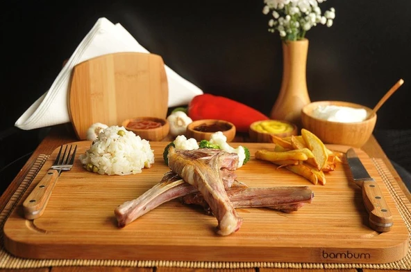 Bambum Talau Steak Tahtası - Orta Boy - 2