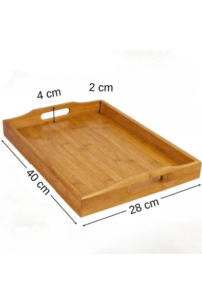 Mien Bambu Tepsi Büyük Mien-371B - 3