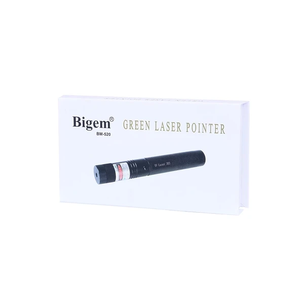 Şarjlı Yeşil Lazer Pointer 1000mw Bm-520 - 2