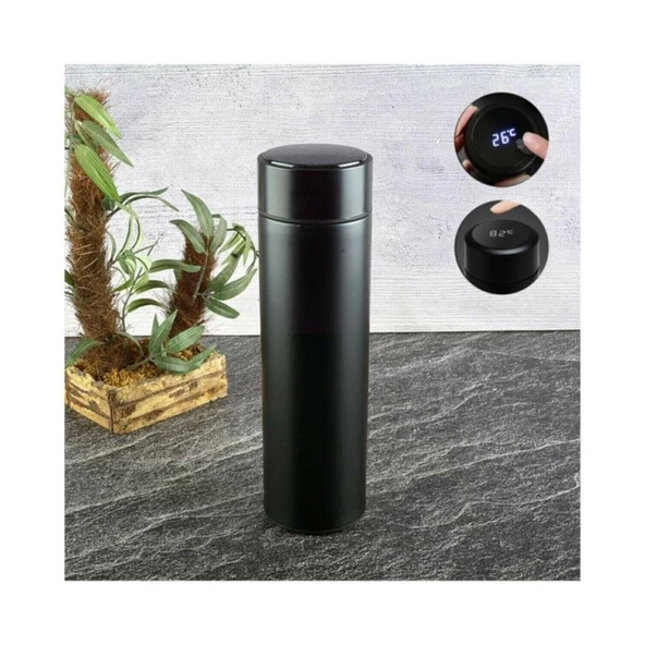 Tohana H2O Led Dereceli Termos Matara Siyah - 2