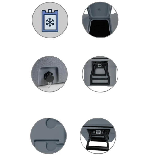 IGLOO CoreMAX 120 Tekerlekli Buzluk 120 Litre - 3