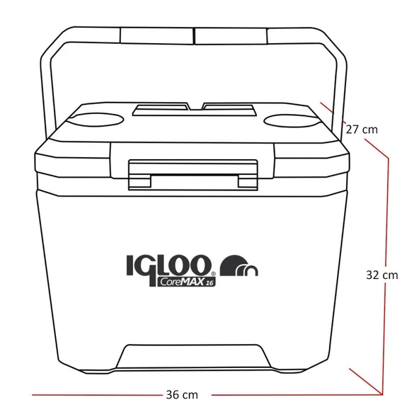 IGLOO CoreMAX 16 Buzluk 16 Litre - Resim 2