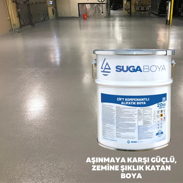 SUGA ÇİFT KOMPENANTLI ALİFATİK BOYA 16+4 20 KG - 3