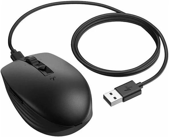 HP 710 Şarj Edilebilir Mouse Siyah 6E6F2AA - 5