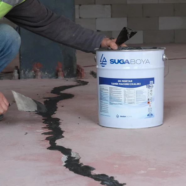 SUGA 2K MORTAR ÇİFT KOMPONENTLİ TAMİR MACUNU İNCE 13+6 - 6