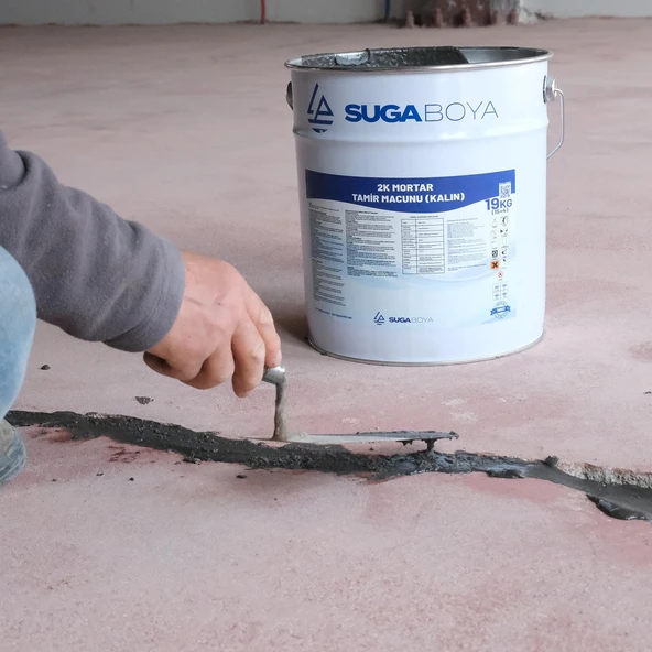 SUGA 2K MORTAR ÇİFT KOMPONENTLİ TAMİR MACUNU İNCE 13+6 - 5
