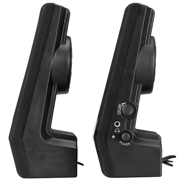 SNOPY SN-611 2.0 AC 220V Siyah Speaker Hoparlör (3w Rms) - 3