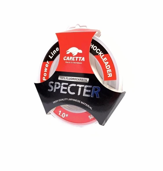 Caretta Specter Fluorocarbon Shock Leader Misina - 2