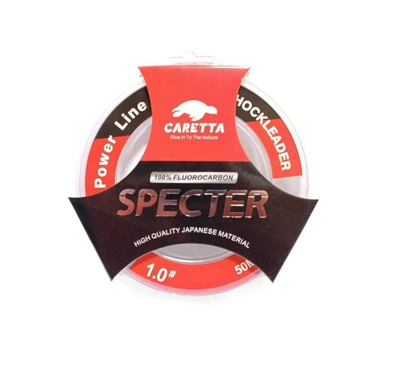 Caretta Specter Fluorocarbon Shock Leader Misina