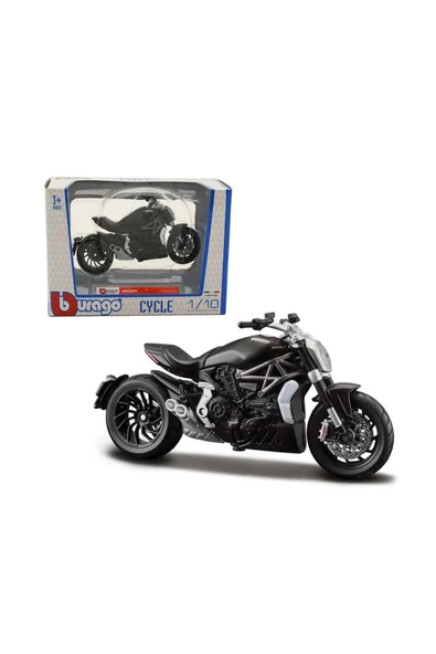 Motorsiklet 1:18 Motor Ducati Xdiavel S Siyah - 3