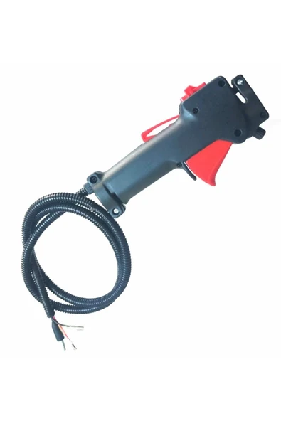 Motorlu Tırpan Tetik Kabze Grubu Gaz Teli Komple 26mm ürün görseli