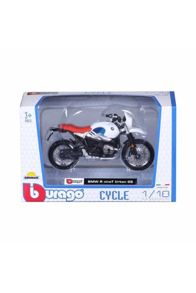 Motosiklet 1:18 Bmw R Ninet Urban Gs Model - 4
