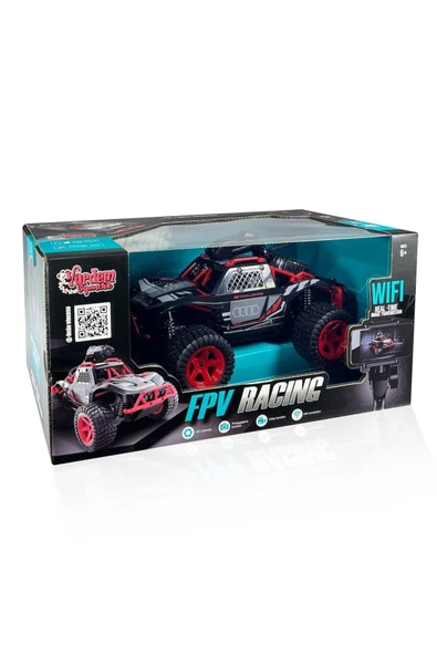 Uzaktan Kumandalı Full Fonksiyon Şarjlı 2.4G Kameralı Off Road Araba Vardem - 3