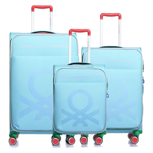 14BNT2200-Set-AQ Aqua Unisex 3 Lü Set Bavul