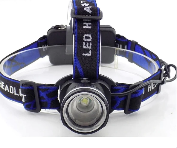 F-823 Xlm T6 Led Su Geçirmez Şarjlı Kafa Lambası - 3