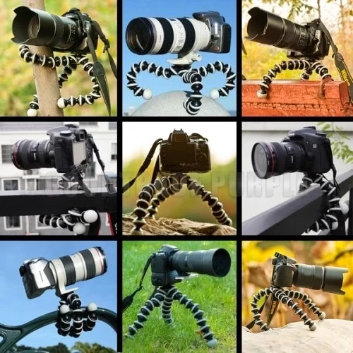 Kamera Cep Telefonu Için Tripod Küçük Ahtapot Tripod - 7