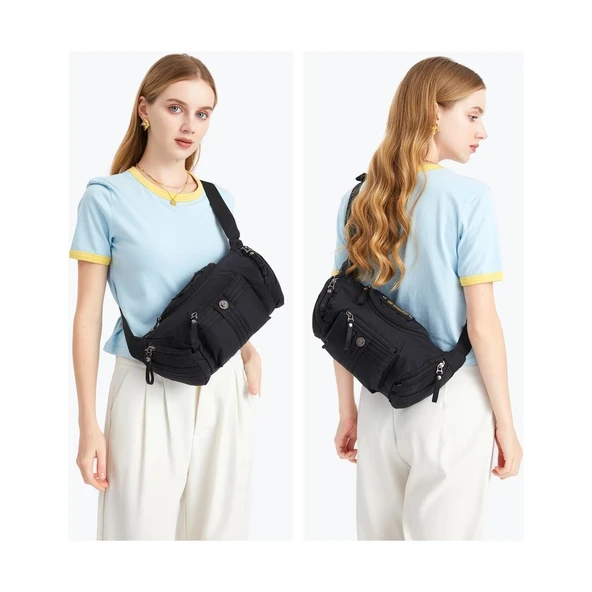 Bodybag Uniseks Omuz Askılı Çapraz Postacı Çanta 8719 - Resim 4