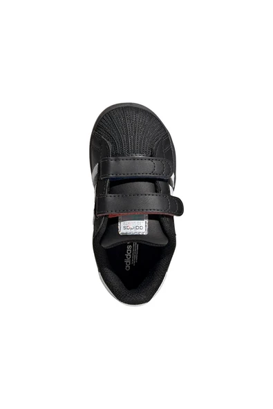 adidas Siyah Bebek   Sneaker SUPERSTAR LED LIGHTS CF I JI0507 - 3