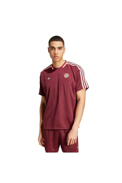 adidas Erkek  Bordo  Forma FCB ICON JSY JF0595 - 4