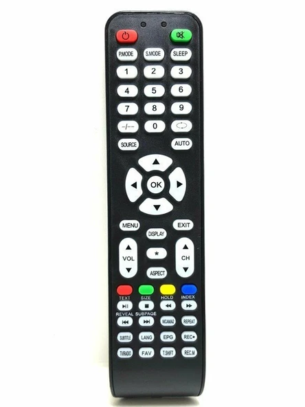 Telefox 32TD3200 Uydu Alıcılı LED TV Kumandası
