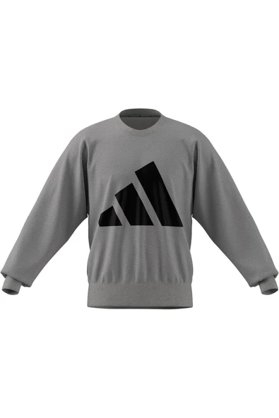 adidas Erkek  Gri  Sweatshirt M BL FT SWT JE8952 - 7