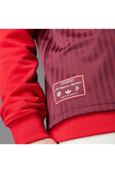 adidas Erkek  Bordo  Forma FCB ICON JSY JF0595 - 12