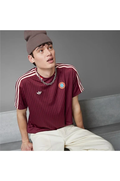 adidas Erkek  Bordo  Forma FCB ICON JSY JF0595 - 9