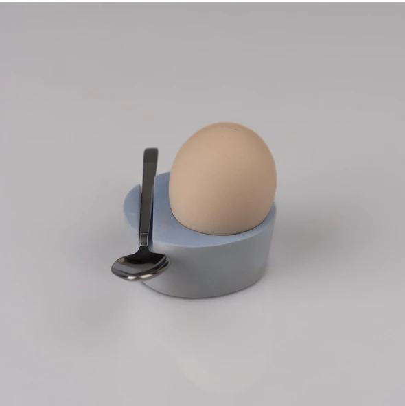 Betoniq Gusto Tasarım , El Yapımı , 6 lı Yumurtalık , Kahvaltı Takımı - 3