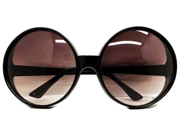 80 Li Yıllar Siyah Renk Nostalji Yeşilçam Parti Gözlüğü - Resim 2