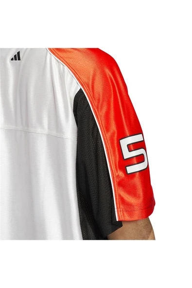 adidas Erkek  Beyaz  T-shirt ANTED JERSEY JD6151 - 7