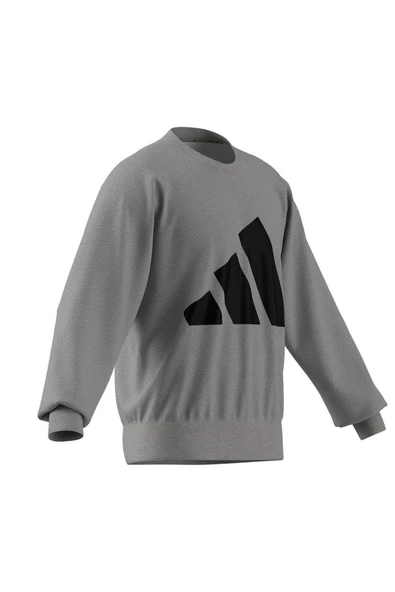 adidas Erkek  Gri  Sweatshirt M BL FT SWT JE8952 - 9