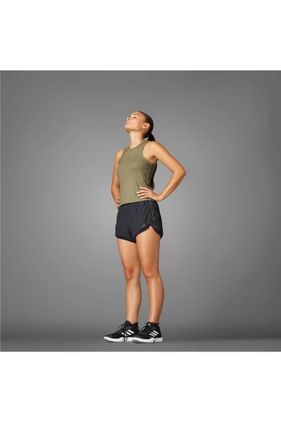 adidas Kadın  Siyah  Şort PACER RIB SHORT IK5455