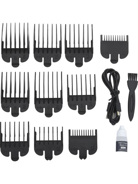 Powertec TR-6600 Profesyonel Saç Tıraş Makinesi 10Taraklı - Resim 3