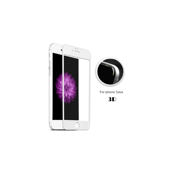 Vendas iPhone 7 Tam Kaplama 3D Temperli Cam Ekran Koruyucu