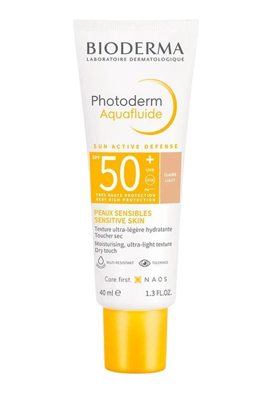 Bioderma Photoderm SPF 50+ Aquafluide Renkli Güneş Kremi 40 ml - Light