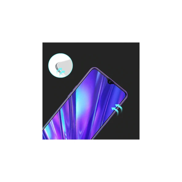 Vendas Redmi Note 9 Pro Tam Kaplama Temperli Cam Ekran Koruyucu - Resim 3