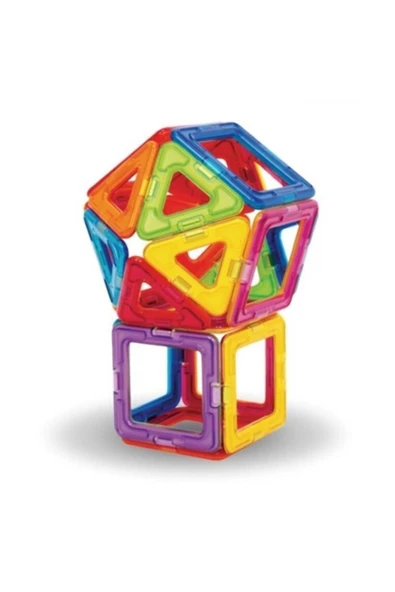 Magical Magnet , Mıknatıslı, Manyetik 3 Boyutlu , Yapı Ve Tasarım Lego Eğitim Seti, 30 Parça - 3