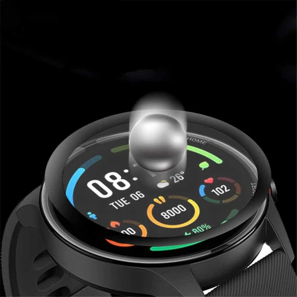 Vendas Xiaomi Mi Watch Color Pmma Pet Saat Ekran Koruyucu - 6