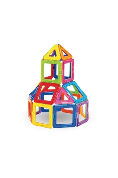 Magical Magnet , Mıknatıslı, Manyetik 3 Boyutlu , Yapı Ve Tasarım Lego Eğitim Seti, 30 Parça - 4