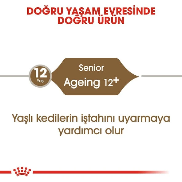 Royal Canin Ageing 12+ Yaşlı Kuru Kedi Maması 2 Kg - 7