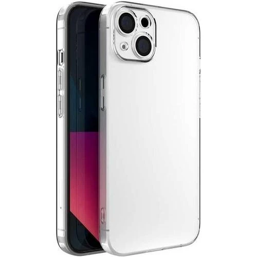 Vendas iPhone 14 Plus Uyumlu (14 Plus) Fora Serisi Kamera Korumalı Soft Şeffaf Silikon Kılıf + Cam Ekran Koruyucu - 5