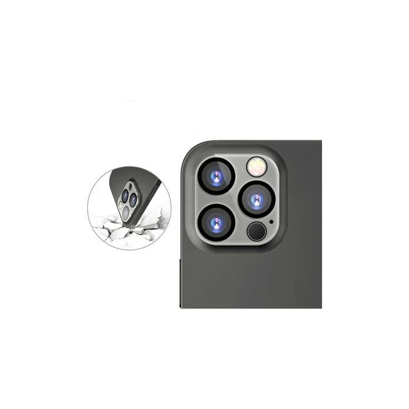 Vendas iPhone 13 Pro İntegrad Tam Uyumlu Kamera Lens Koruyucu - 3