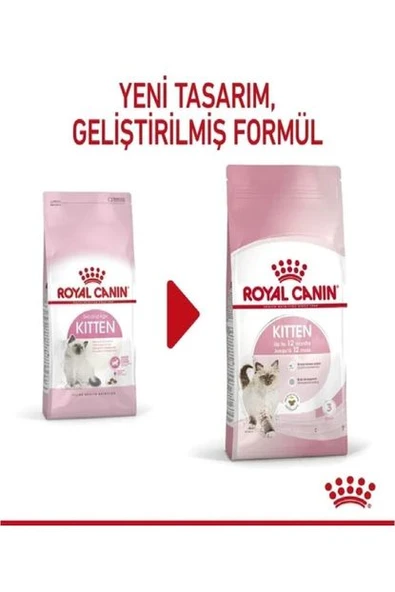 Kitten Bağışıklık Güçlendirici Yavru Kedi Maması 2 Kg - Resim 3